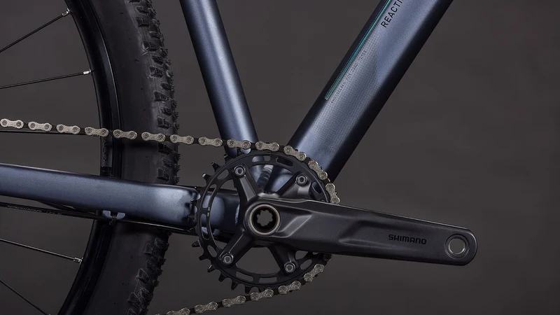 Cube Reaction SLX MTB-Hardtail Diamant metallicgrey´n´black