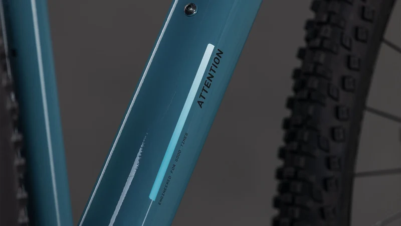 Cube Attention SLX MTB-Hardtail Diamant storm´n´blue