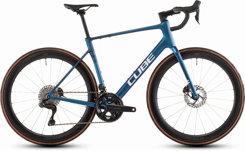 Cube Attain C:62 SLT Rennrad Diamant 28" shiftmint´n´white