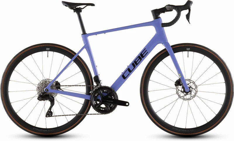 Cube Attain C:62 SLX Rennrad Diamant 28" lucidlilac´n´black