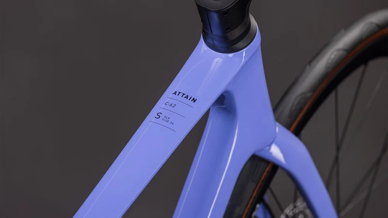 Cube Attain C:62 SLX Rennrad Diamant 28" lucidlilac´n´black