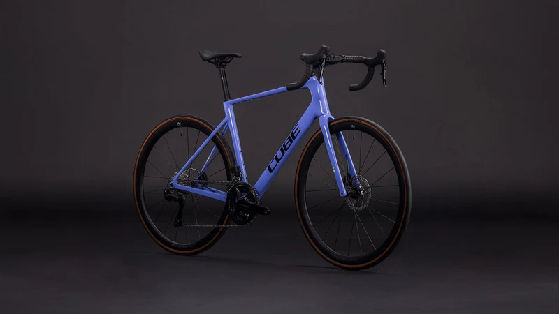 Cube Attain C:62 SLX Rennrad Diamant 28" lucidlilac´n´black
