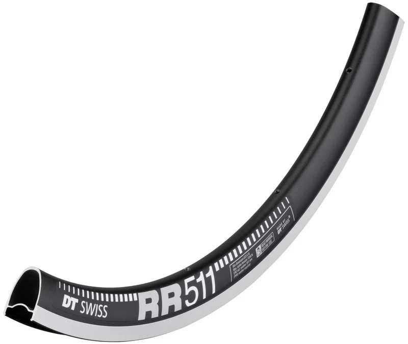 DT Swiss Felge RR 511 28", schwarz, 24 Loch, 622-18, VL 6,5mm