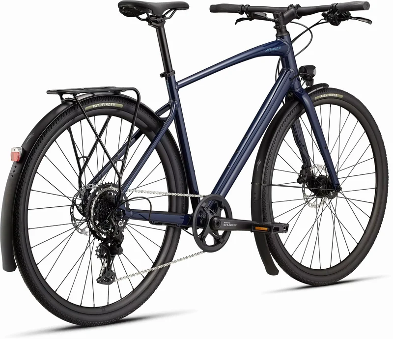 Specialized Sirrus X 2.0 EQ Trekkingrad Diamant 28" Gloss Deep Marine/Grey Blue Frost Reflective