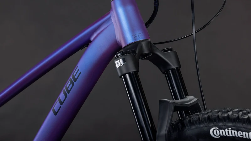 Cube Reaction TM Pro MTB-Hardtail Diamant blueviolet´n´black