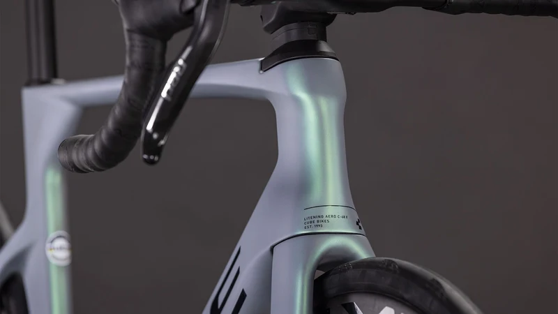 Cube Litening Aero C:68X SLX Rennrad Diamant 28" seagrey´n´black