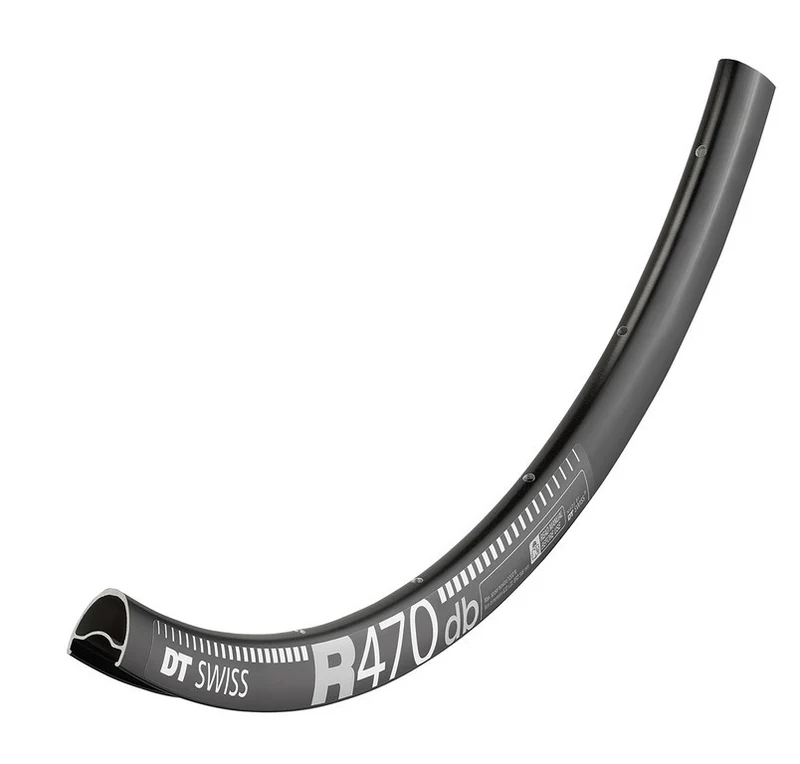 DT Swiss Felge R 470 DB 28", schwarz, 24 Loch, 622-20