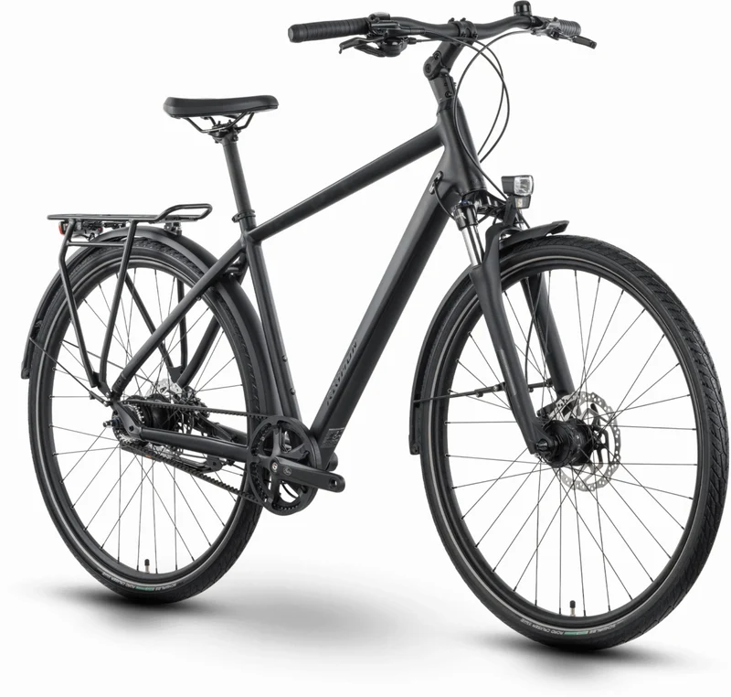 Raymon Zayn Ultra Trekkingrad Diamant 28" black stealth