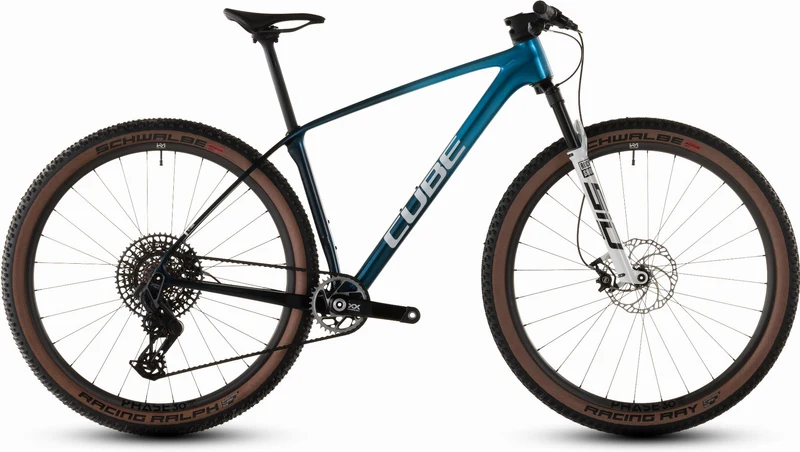 Cube Phenix C:68X Race MTB-Hardtail Diamant 29" chromeblue´n´liquidblue