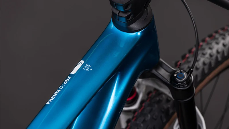 Cube Phenix C:68X Race MTB-Hardtail Diamant 29" chromeblue´n´liquidblue