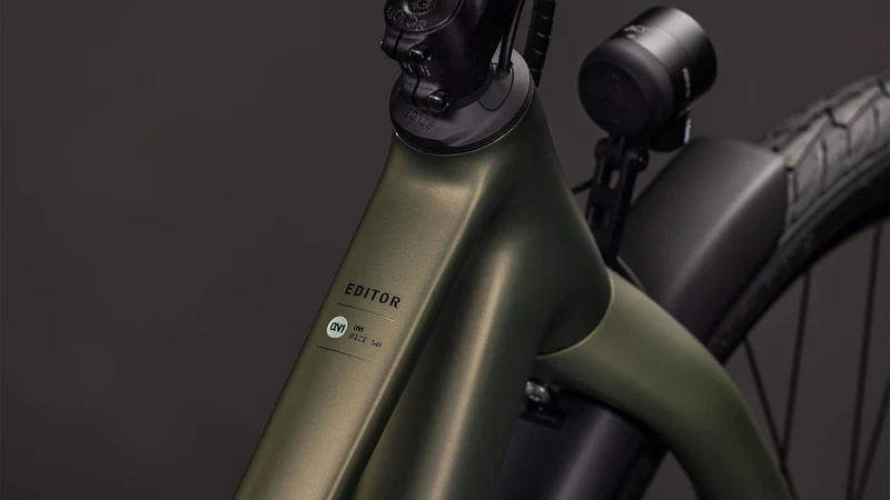 Cube Editor One FE Cityrad Trapeze 28" reedgreen´n´black