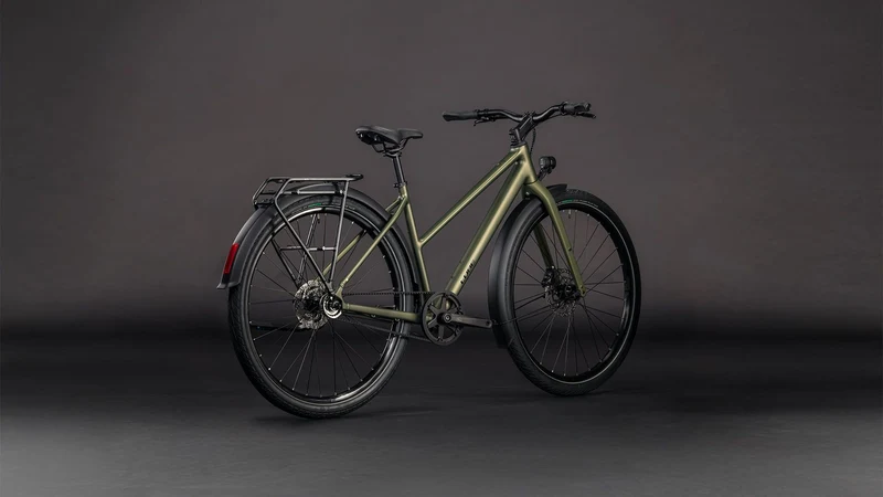 Cube Editor One FE Cityrad Trapeze 28" reedgreen´n´black