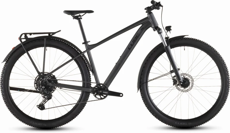 Cube Aim Pro FE MTB-Hardtail Diamant slateblack´n´black