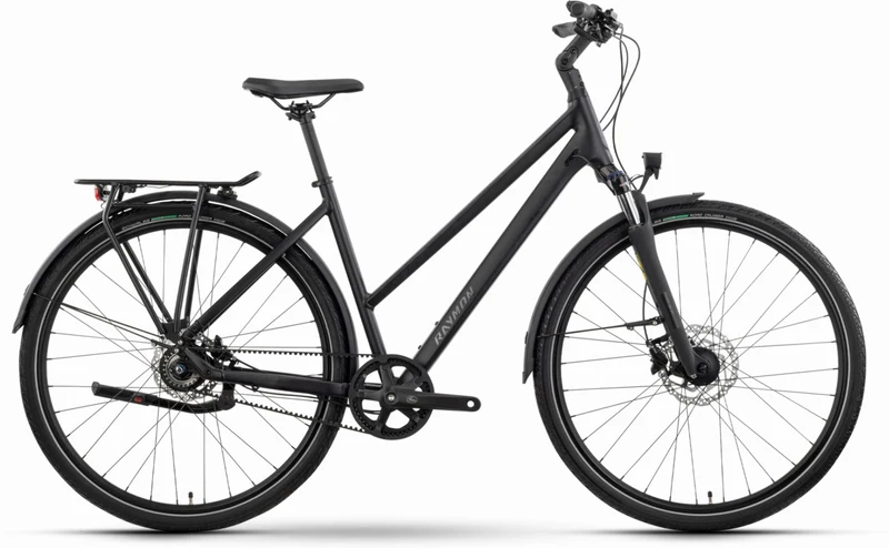 Raymon Zayn Ultra Trekkingrad Trapez 28" black stealth