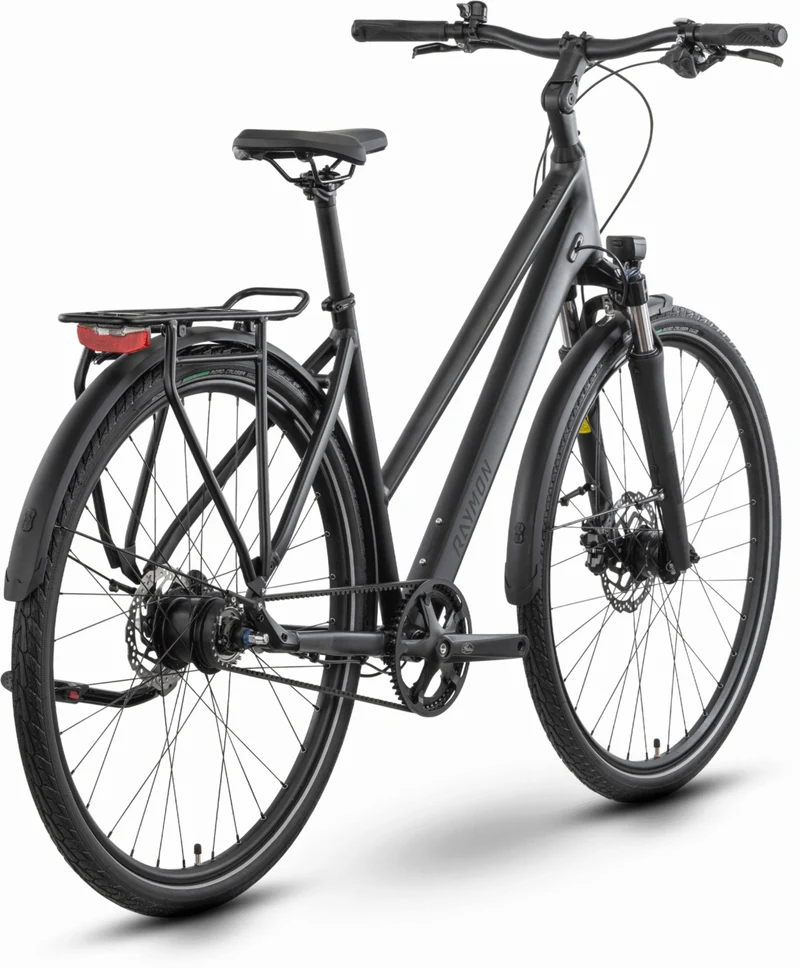 Raymon Zayn Ultra Trekkingrad Trapez 28" black stealth