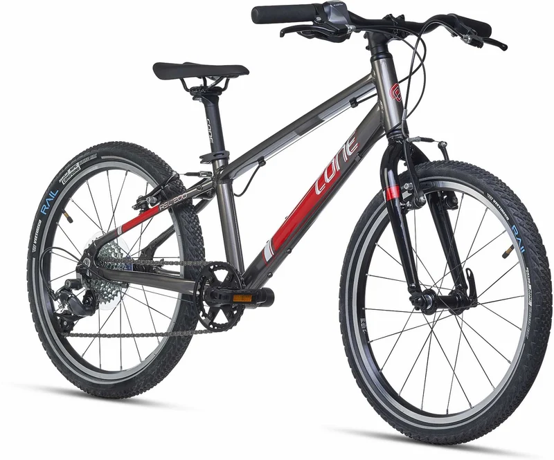 Cone RSL 200 Kinderrad 20" grau/kaminrot