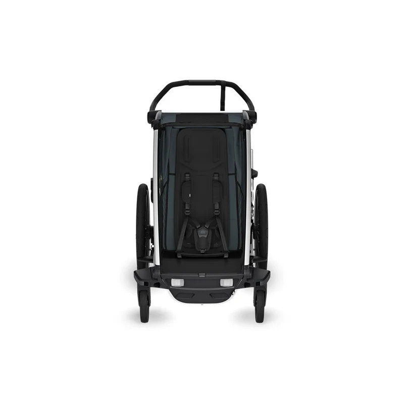 Thule Single, Dark Slate Kinderanhänger Thule Chariot Cross 2