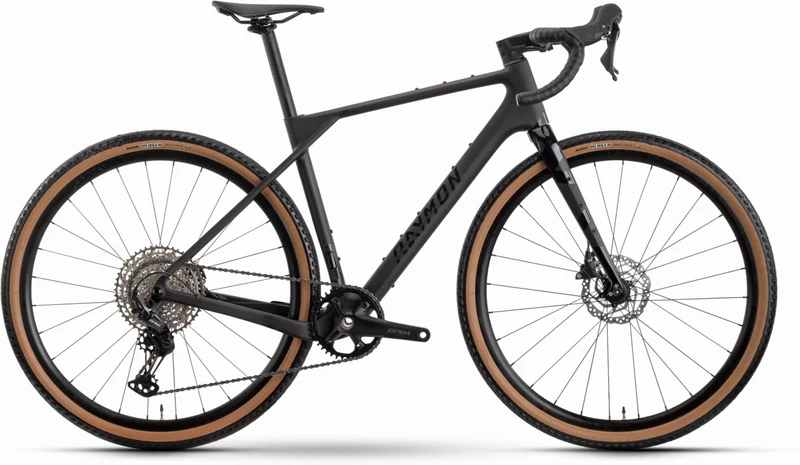 Raymon Soreno Pure Gravelbike Diamant 28" carbon stealth