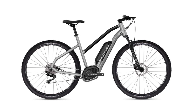 Ghost Hybride Square Cross B2.9 AL W E-Bike Trapez 29" iridium silver/jet black