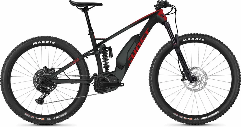 Ghost Hybride SLAMR S6.7+ LC E-Bike 29" titanium gray / riot red / star white