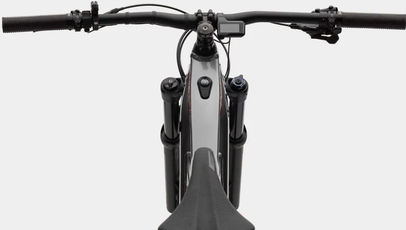 Cannondale Moterra Neo 4 630 Wh E-Bike Fully 29" gray with impact orange