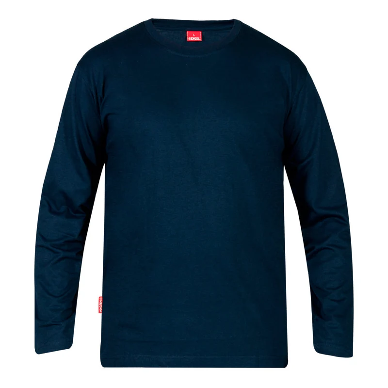 Engel Workwear - Extend Langärmliges T-Shirt // Schwarz