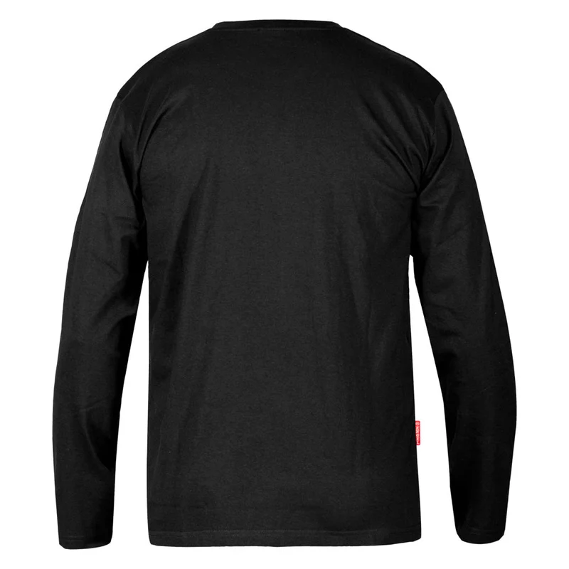 Engel Workwear - Extend Langärmliges T-Shirt // Schwarz