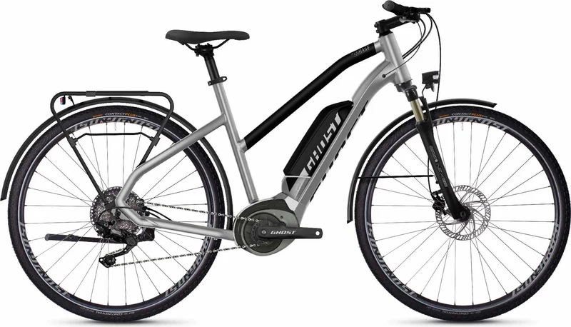 Ghost Hybride Square Trekking B2.8 AL W E-Bike 28" iridium silver / jet black