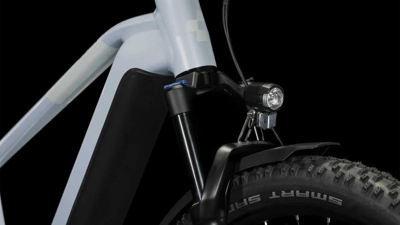 Cube Reaction Hybrid Pro Allroad 500 Wh E-Bike Easy Entry 27,5" flashwhite´n´black