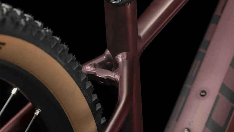 Cube Reaction Hybrid SLX 750 Wh E-Bike Easy Entry 27,5" rubyred´n´black