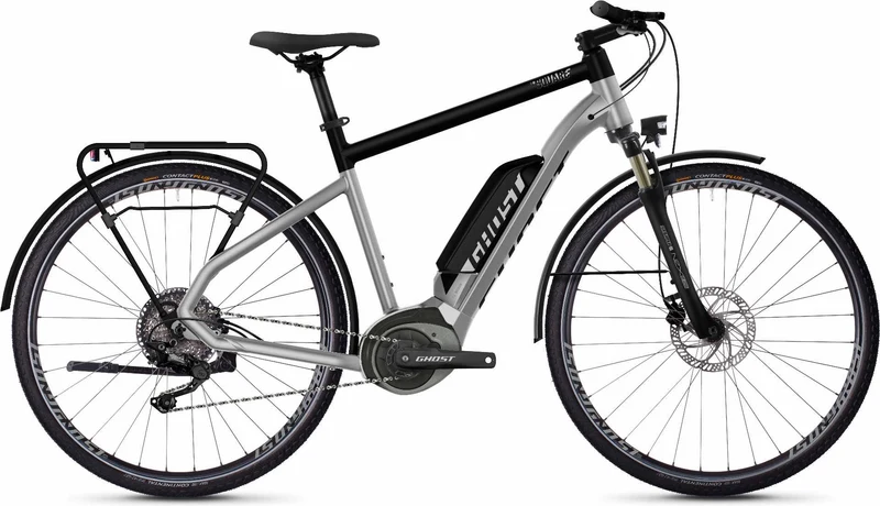 Ghost Hybride Square Trekking B2.8 AL U E-Bike 28" iridium silver / jet black