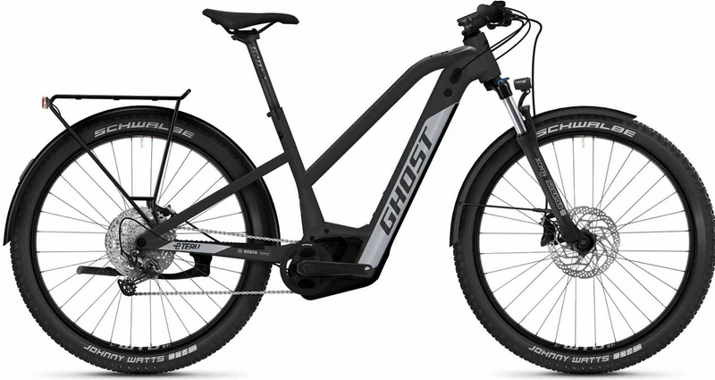 Ghost E-Teru B Advanced EQ 750 Wh E-Bike Hardtail Trapez 27,5" titanium gray/light blue gray pearl matt