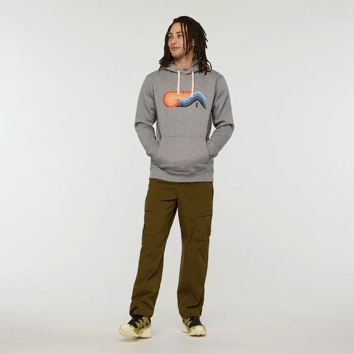 Melting Sunset Pullover Hoodie - Mens