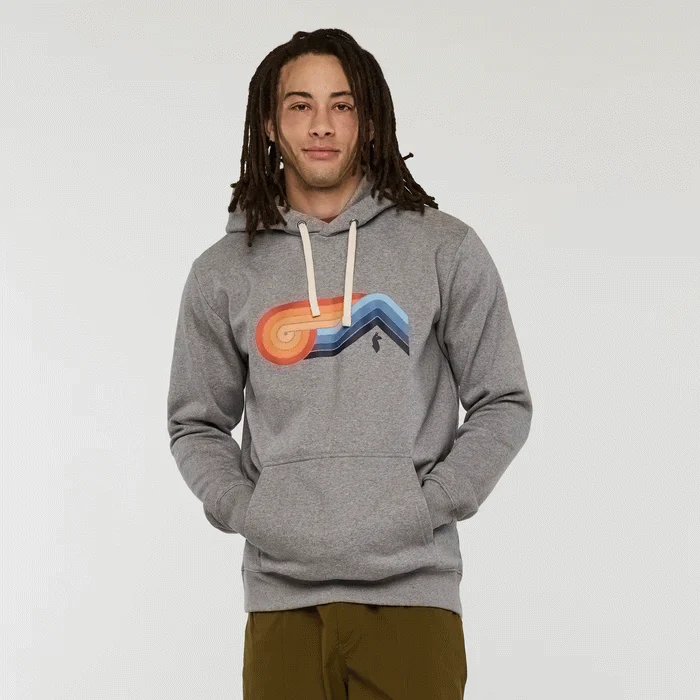 Melting Sunset Pullover Hoodie - Mens