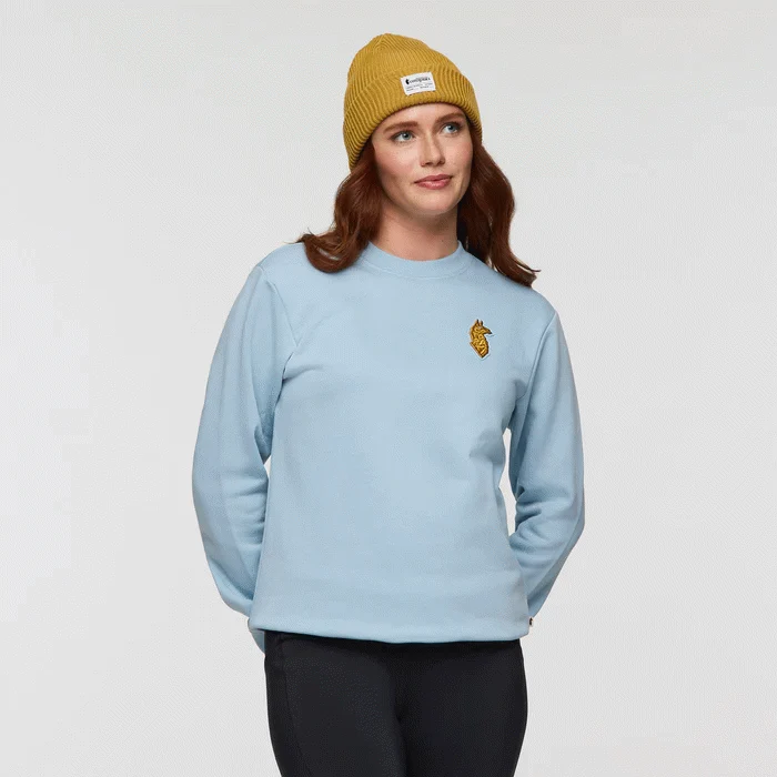 Lava Llama Crew Sweatshirt - Womens