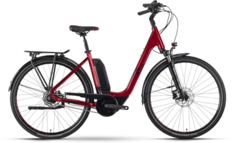 Raymon CityRay E 4.0 CB 500 Wh E-Bike Wave 28" red/black