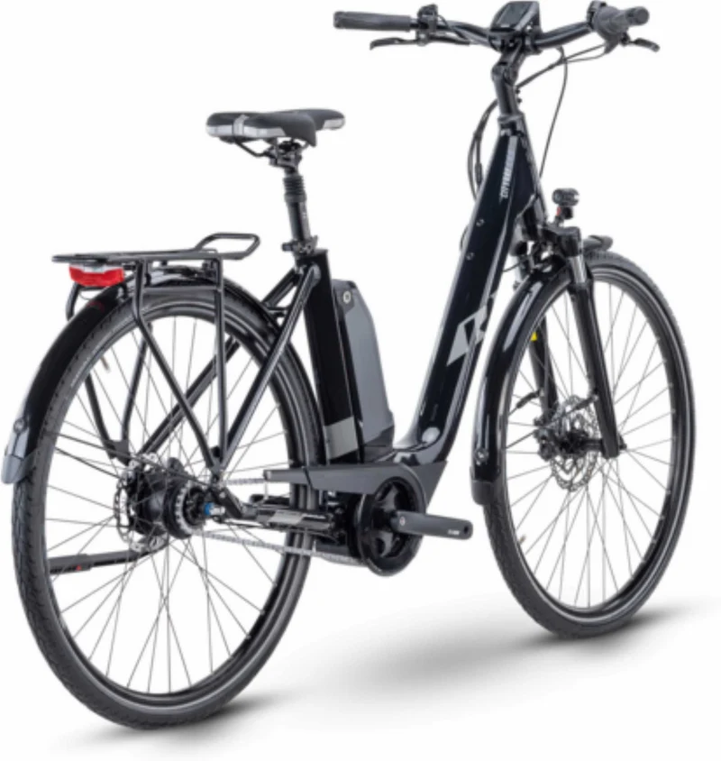 Raymon CityRay E 4.0 CB 500 Wh E-Bike Wave black/grey