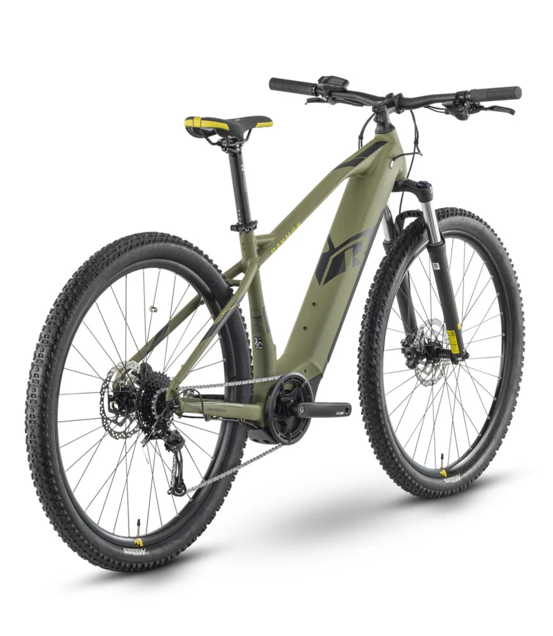 Raymon HardRay E 4.0 500 Wh E-Bike Hardtail Diamant 29" armor/black/mustard