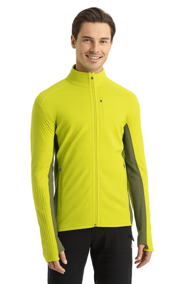 Men Descender LS Zip
