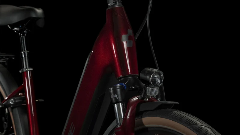 Cube Supreme RT Hybrid Pro 500 Wh E-Bike Easy Entry red´n´black