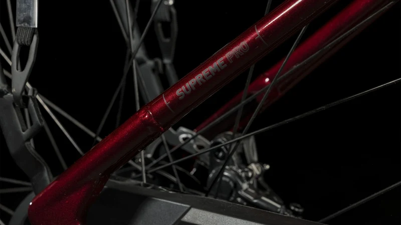 Cube Supreme RT Hybrid Pro 500 Wh E-Bike Easy Entry red´n´black