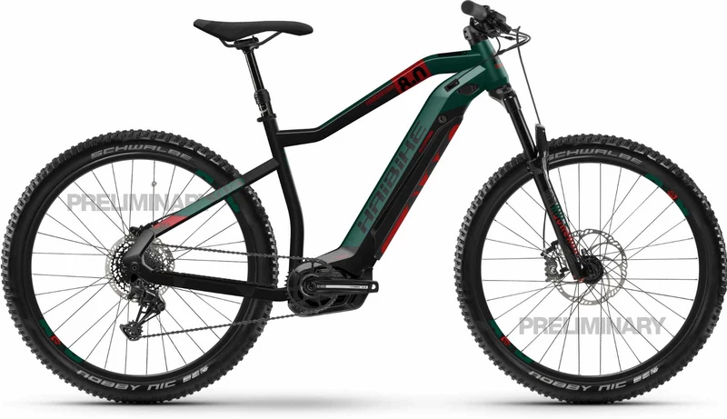 Haibike SDURO HardSeven 8.0 E-Bike 27,5" Schwarz/Kingston/Rot