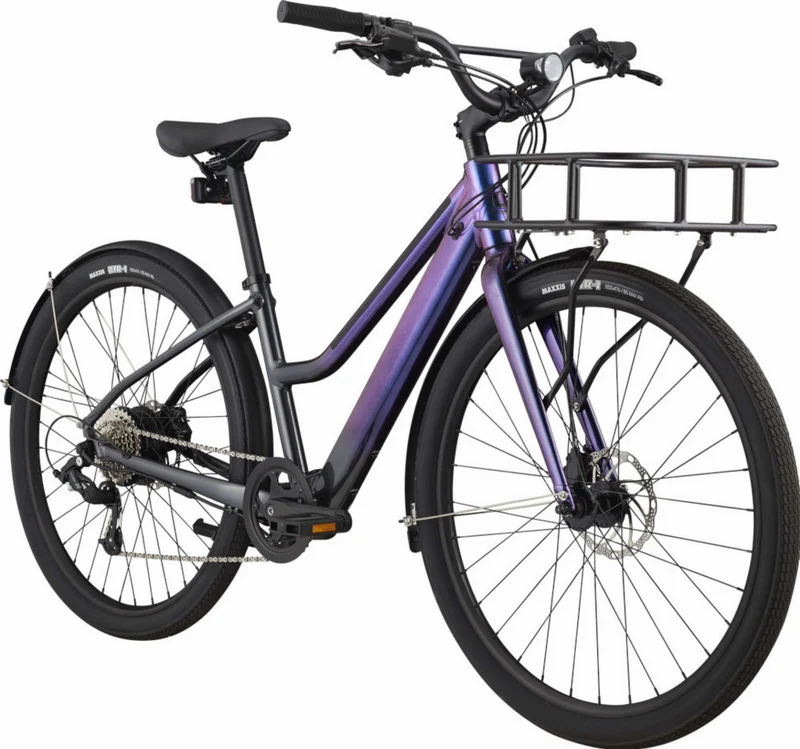 Cannondale Treadwell Neo 2 EQ Remixte 250 Wh E-Bike Trapez 27,5" purple haze