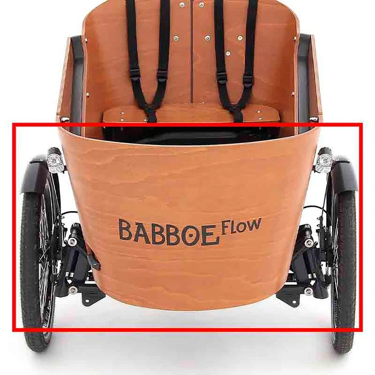 Babboe Flow, Holz Paneel Vorderseite Babboe
