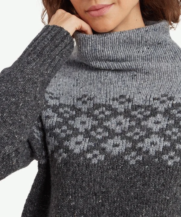 MANDARI MOCK NECK SWEATER WMN