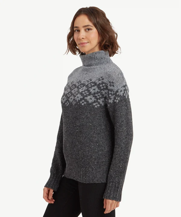 MANDARI MOCK NECK SWEATER WMN