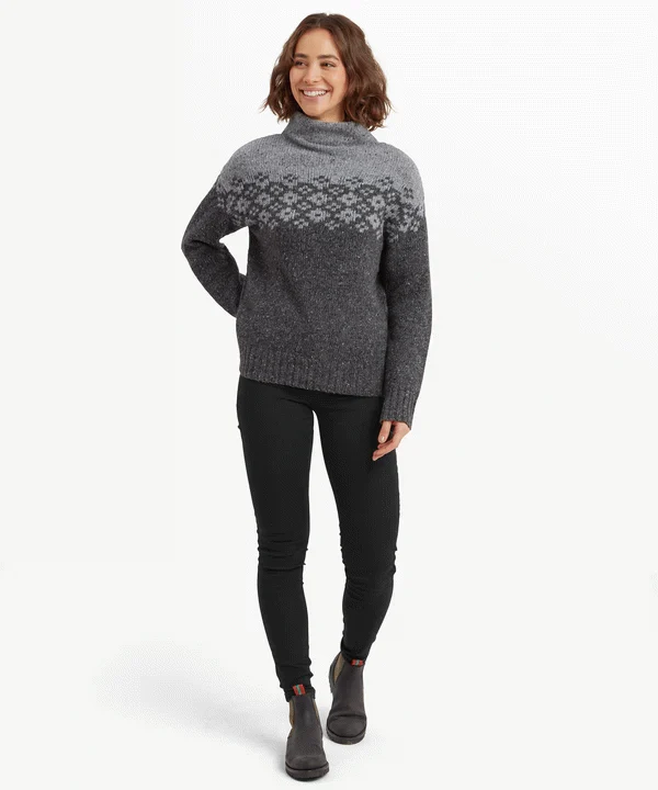 MANDARI MOCK NECK SWEATER WMN