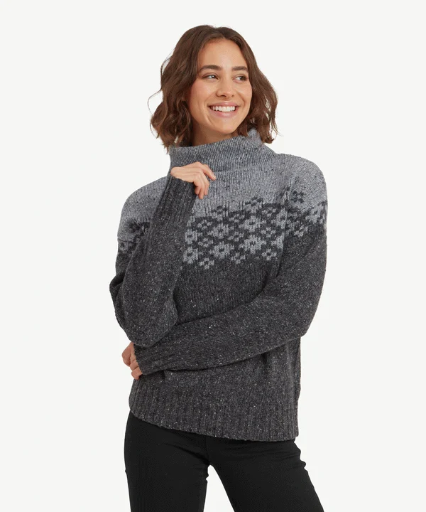 MANDARI MOCK NECK SWEATER WMN