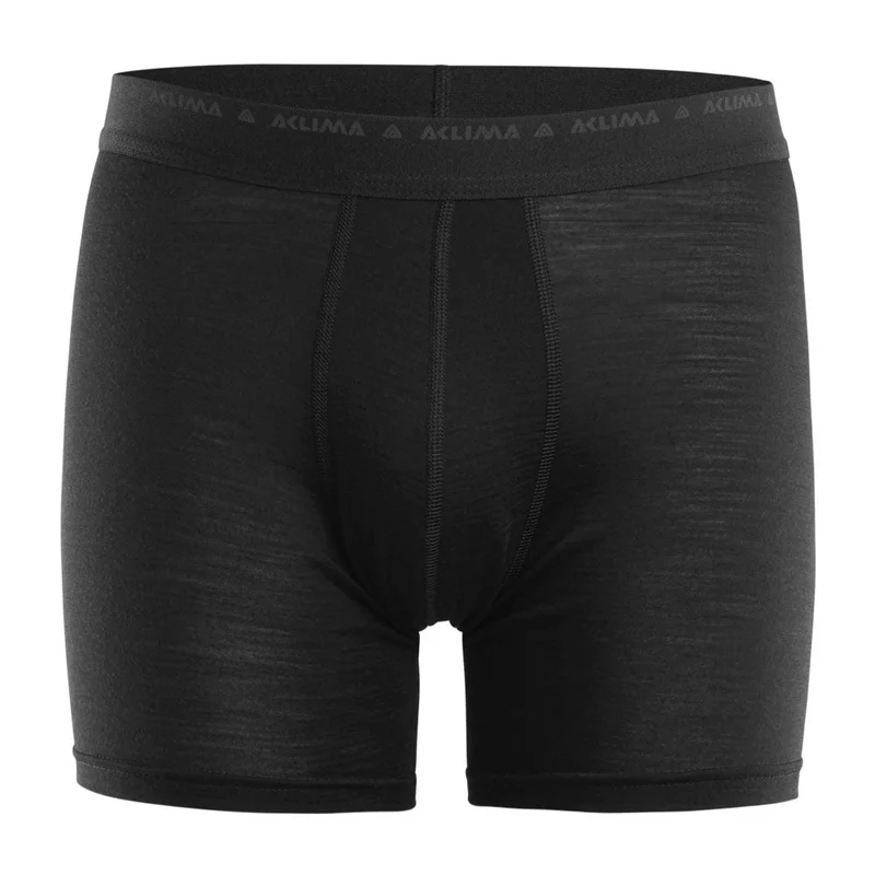 Aclima - Lightwool Boxershorts // Schwarz