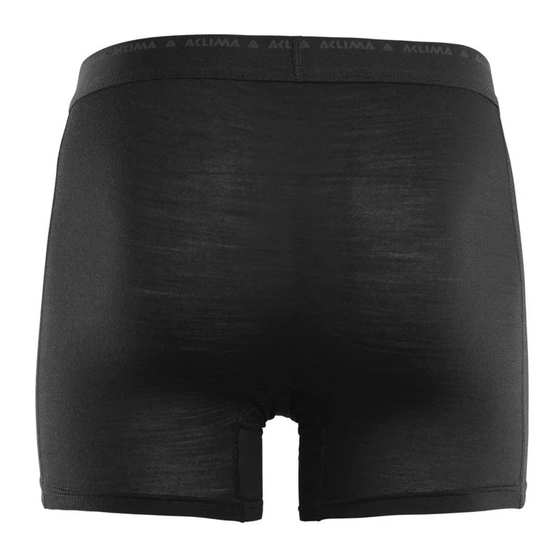 Aclima - Lightwool Boxershorts // Schwarz